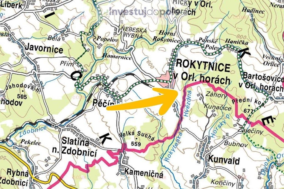 plot for sale, 5,741 m², Rokytnice v Orlických horách, Královéhradecký Region plot for sale, 5,741 m², Rokytnice v Orlických horách, Královéhradecký Region