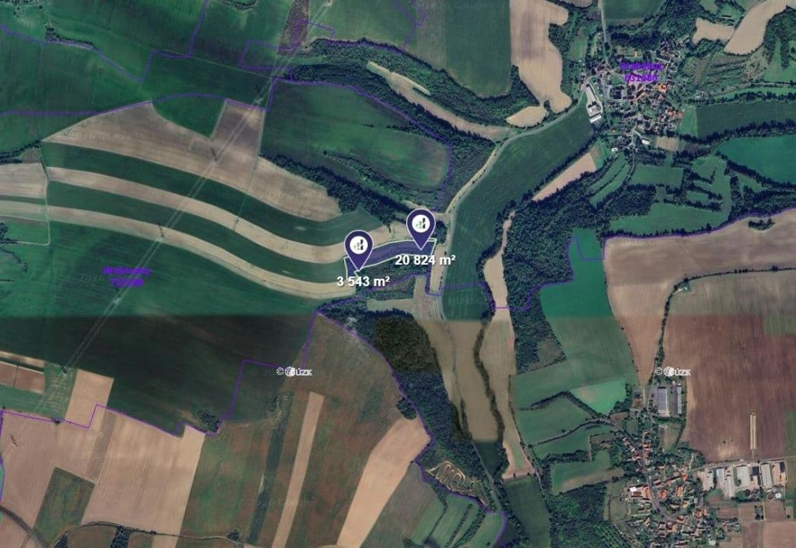 plot for sale, 24,367 m², Polepy, Ústecký Region plot for sale, 24,367 m², Polepy, Ústecký Region