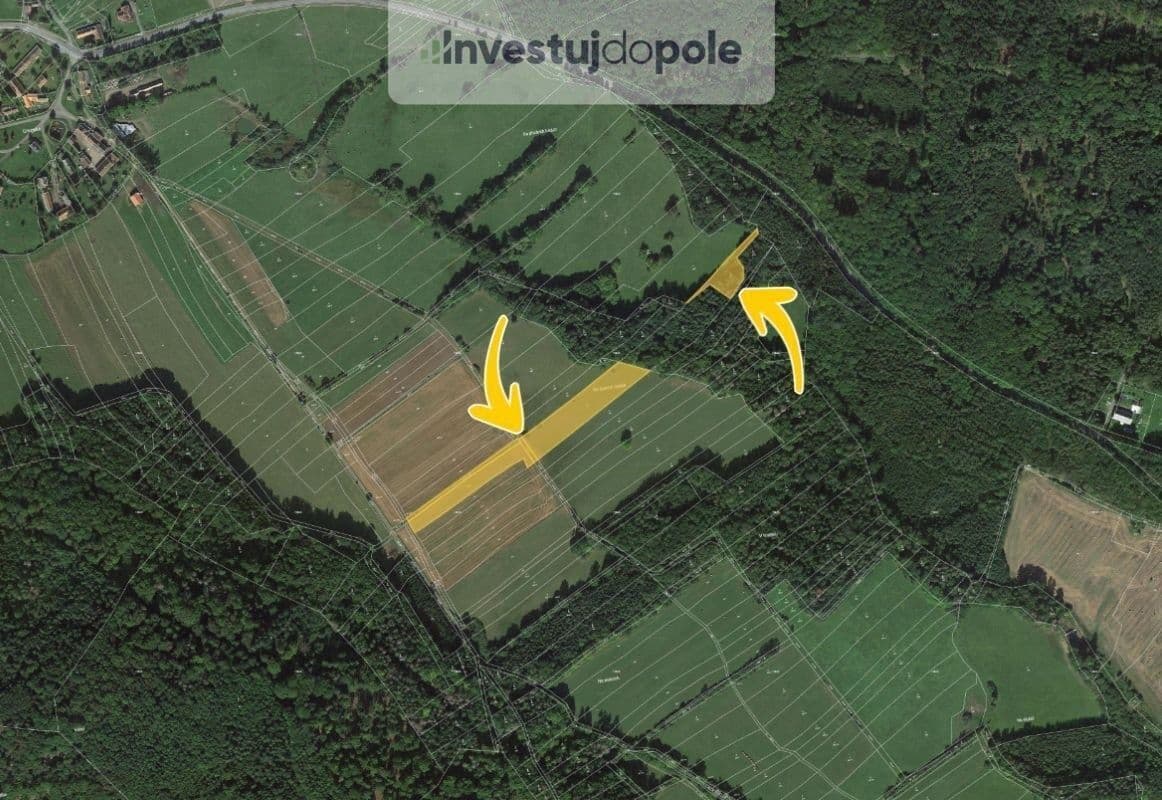 plot for sale, 11,350 m², Ježovy, Plzeňský Region plot for sale, 11,350 m², Ježovy, Plzeňský Region