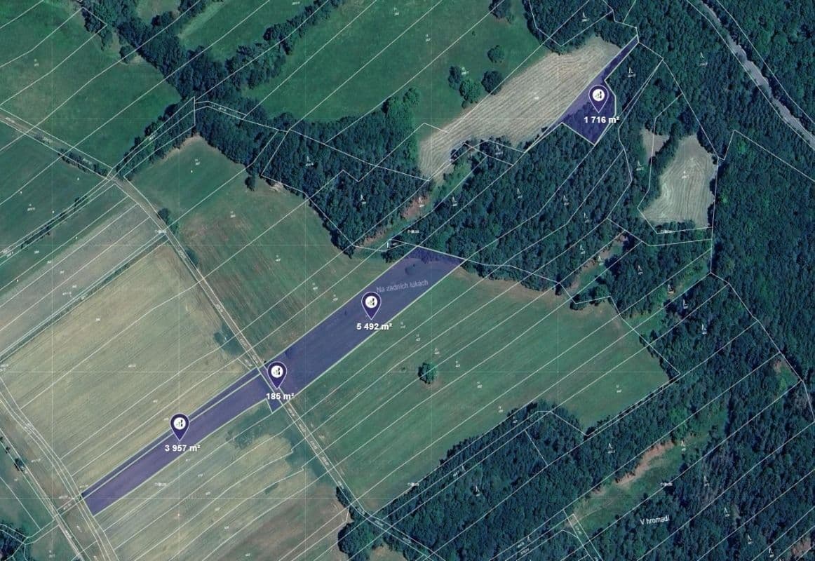 plot for sale, 11,350 m², Ježovy, Plzeňský Region plot for sale, 11,350 m², Ježovy, Plzeňský Region