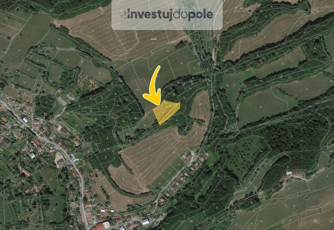 plot for sale, 2,855 m², Prlov, Zlínský Region plot for sale, 2,855 m², Prlov, Zlínský Region