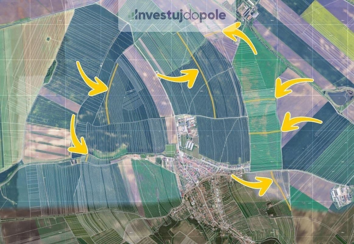 plot for sale, 27,553 m², Křepice, Jihomoravský Region plot for sale, 27,553 m², Křepice, Jihomoravský Region
