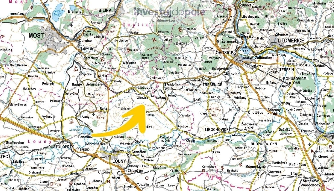 plot for sale, 5,755 m², Chožov, Ústecký Region plot for sale, 5,755 m², Chožov, Ústecký Region