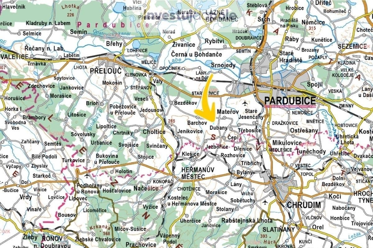 plot for sale, 1,362 m², Čepí, Pardubický Region plot for sale, 1,362 m², Čepí, Pardubický Region