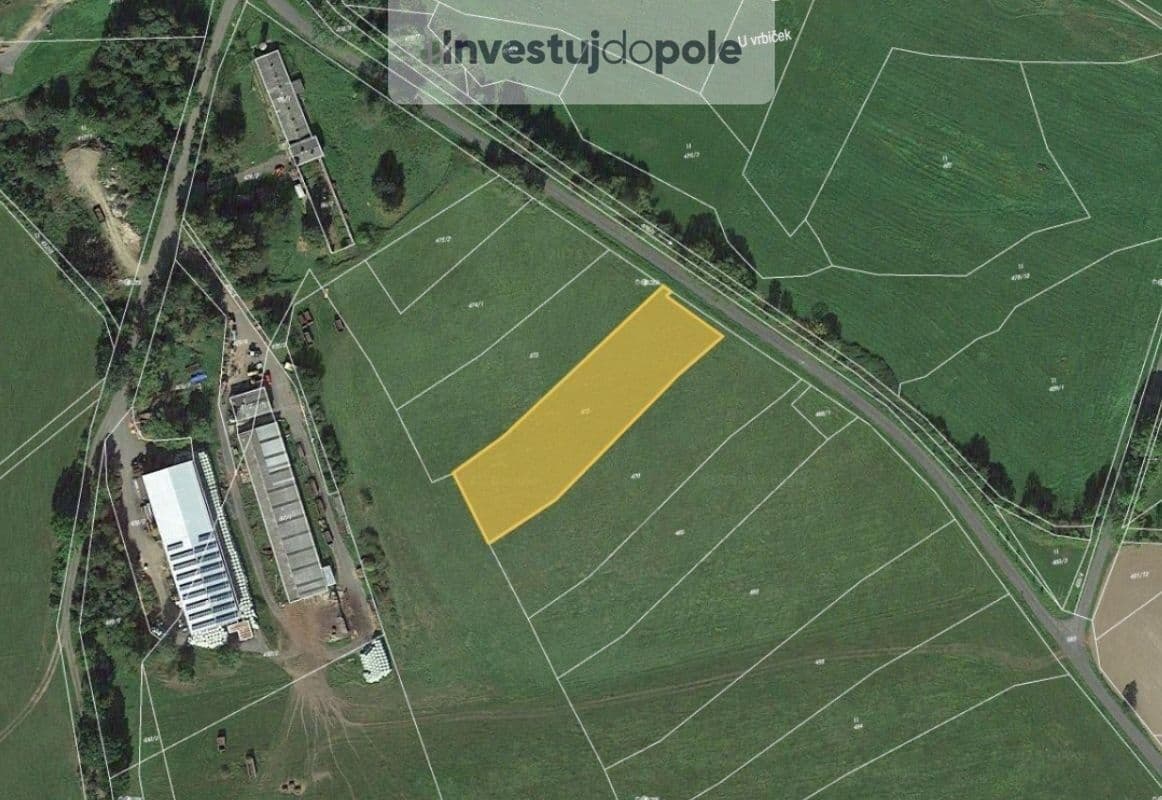 plot for sale, 3,429 m², Běhařov, Plzeňský Region plot for sale, 3,429 m², Běhařov, Plzeňský Region