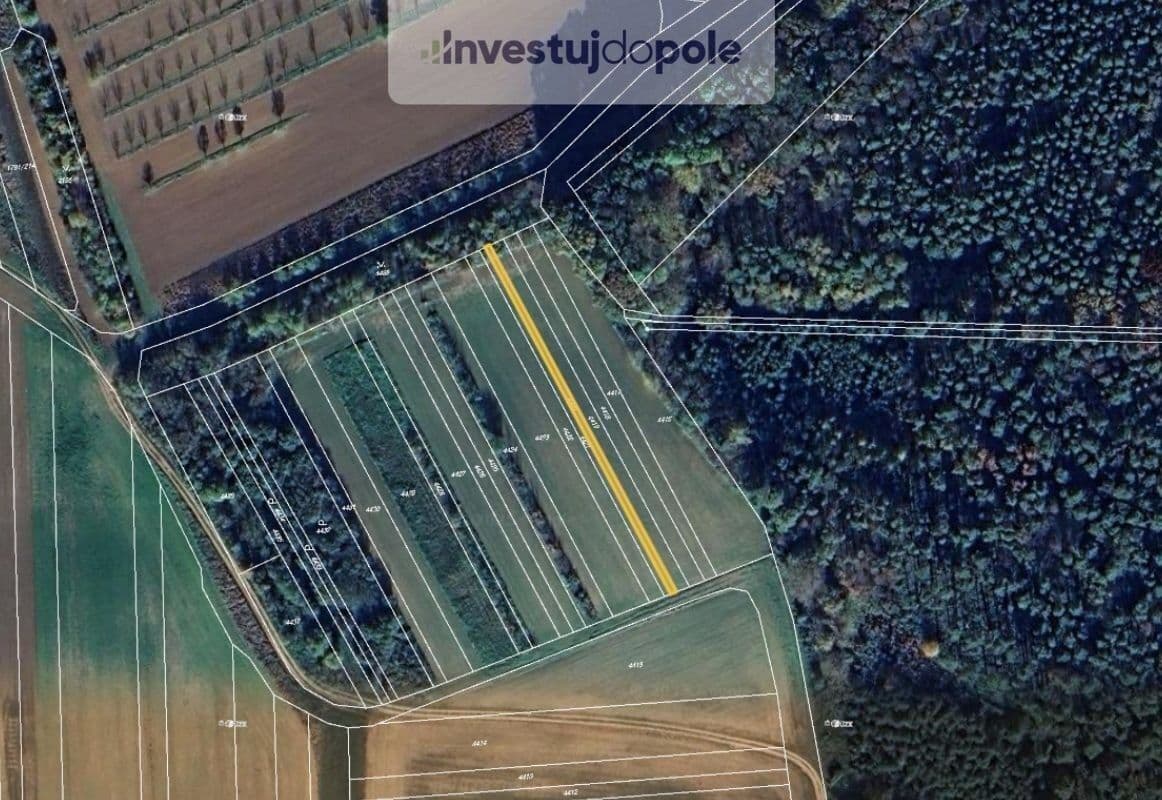 plot for sale, 571 m², Moravský Písek, Jihomoravský Region plot for sale, 571 m², Moravský Písek, Jihomoravský Region