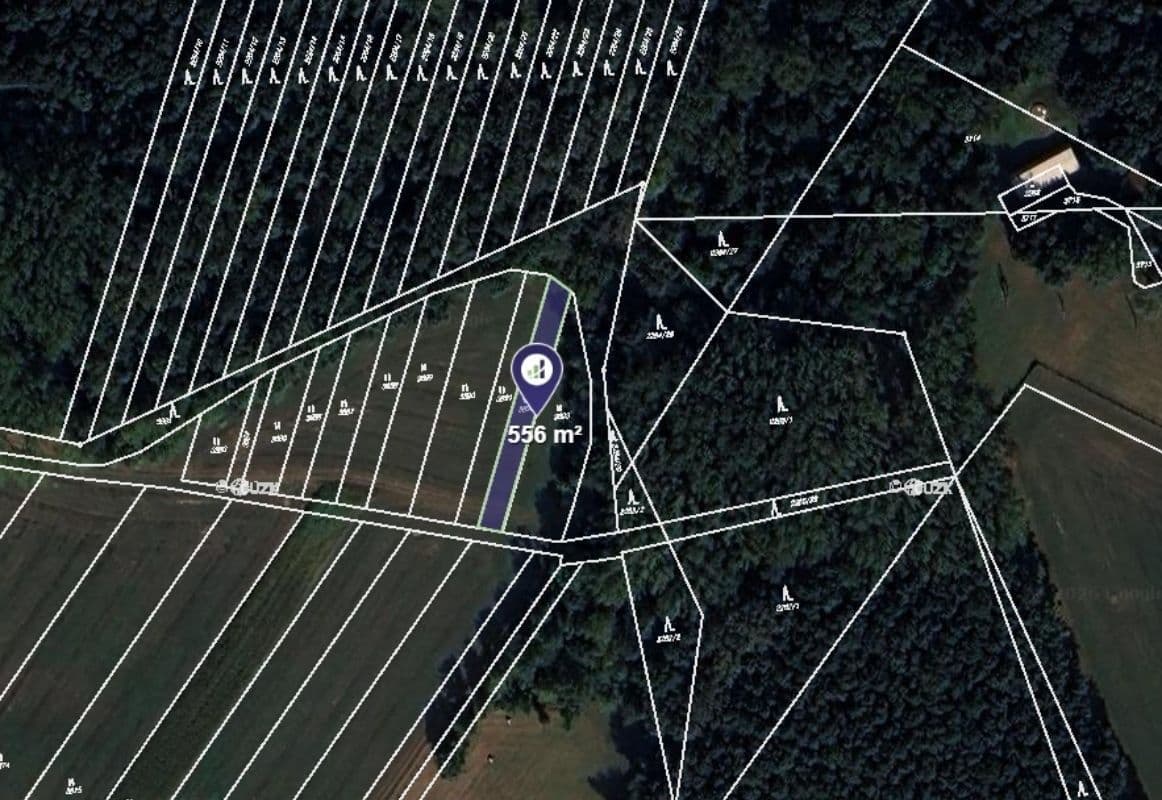 plot for sale, 572 m², Moravský Písek, Jihomoravský Region plot for sale, 572 m², Moravský Písek, Jihomoravský Region