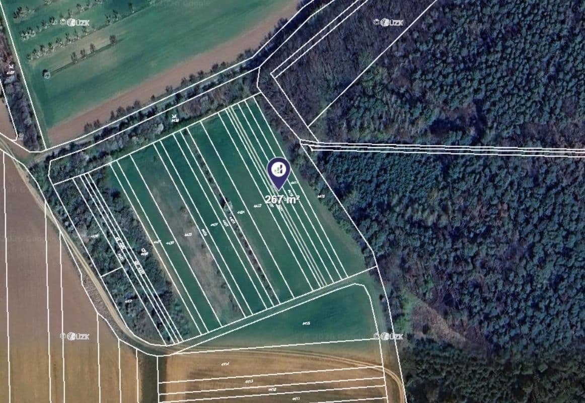 plot for sale, 572 m², Moravský Písek, Jihomoravský Region plot for sale, 572 m², Moravský Písek, Jihomoravský Region