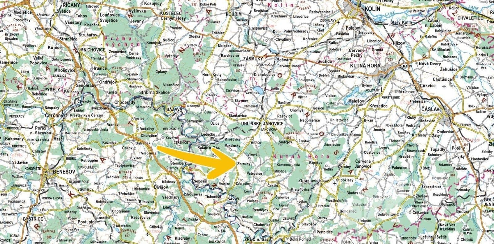 plot for sale, 1,527 m², Zbizuby, Středočeský Region plot for sale, 1,527 m², Zbizuby, Středočeský Region