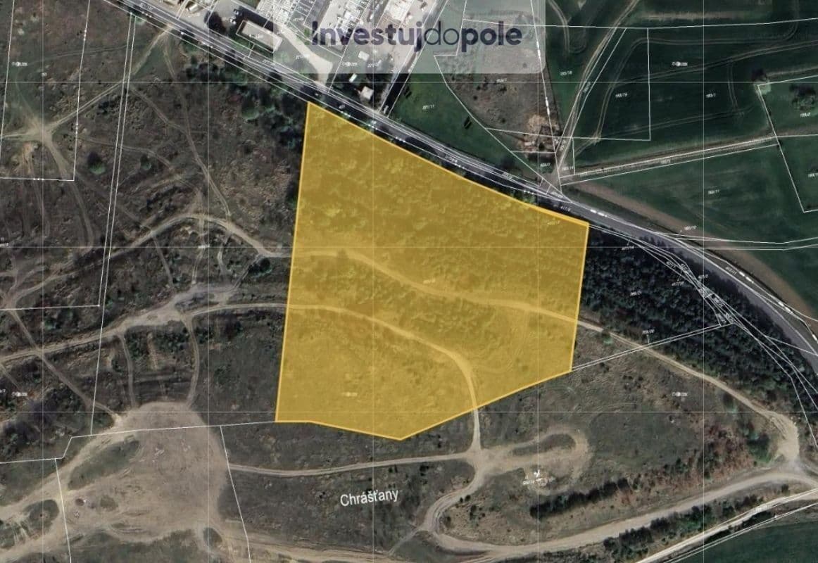 plot for sale, 4,219 m², Chrášťany, Středočeský Region plot for sale, 4,219 m², Chrášťany, Středočeský Region