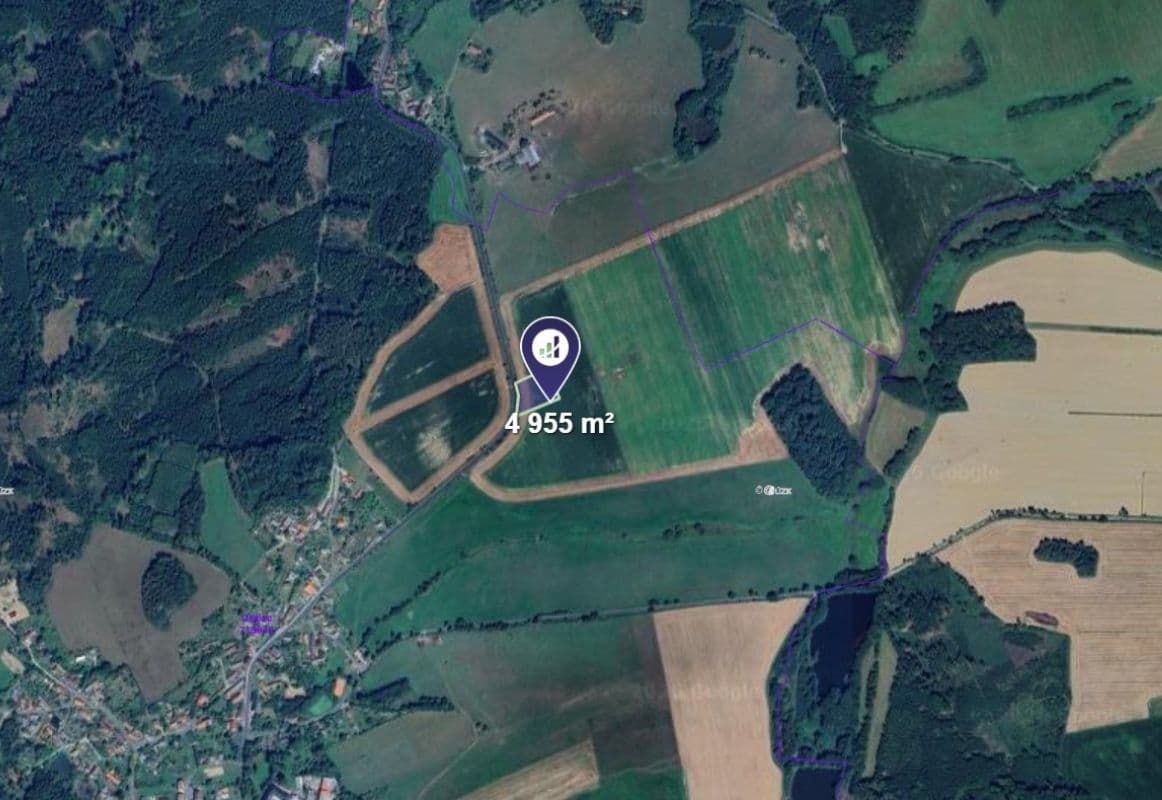 plot for sale, 4,955 m², Oselce, Plzeňský Region plot for sale, 4,955 m², Oselce, Plzeňský Region
