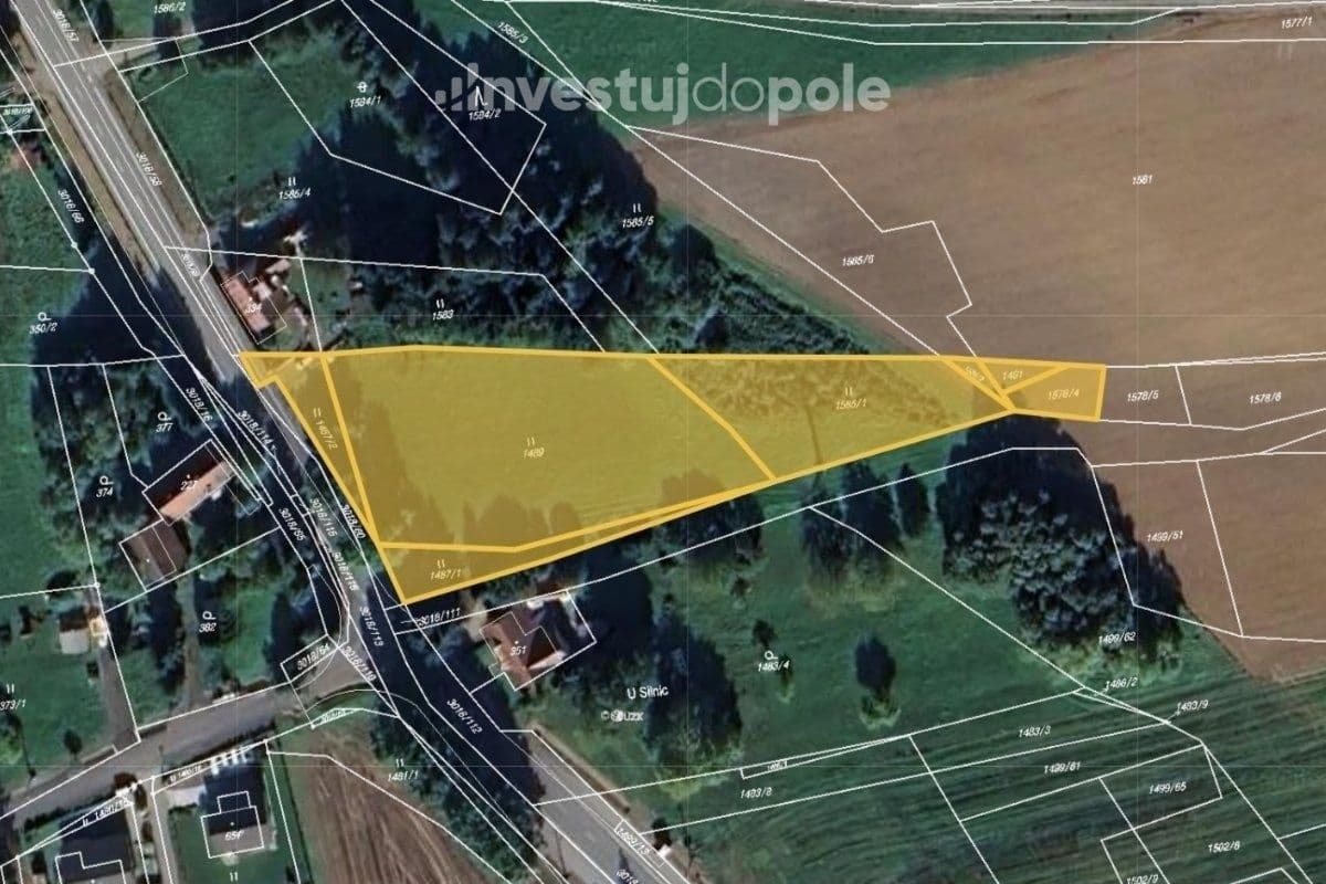 plot for sale, 5,383 m², Sopotnice, Pardubický Region plot for sale, 5,383 m², Sopotnice, Pardubický Region