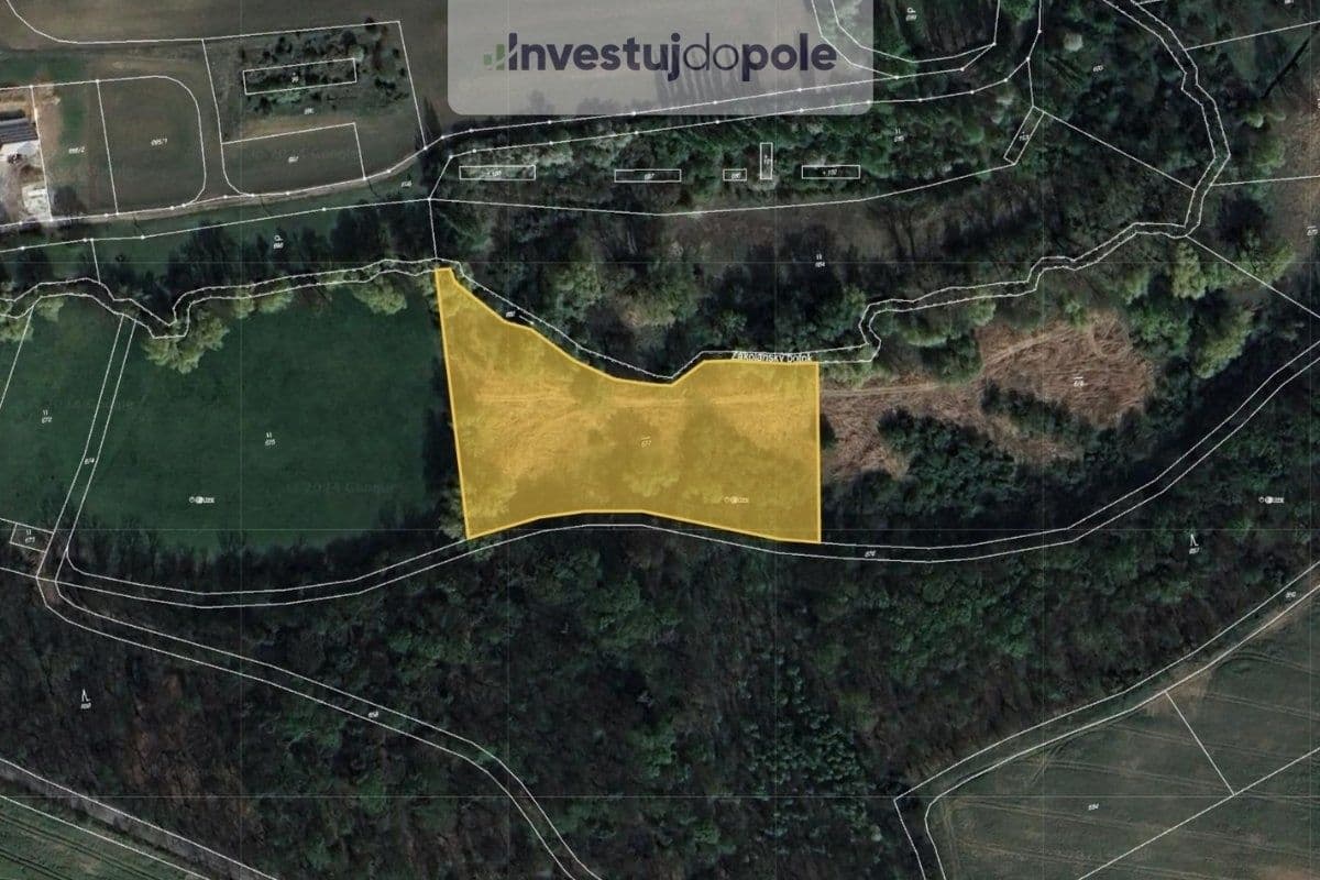 plot for sale, 8,368 m², Číčovice, Středočeský Region plot for sale, 8,368 m², Číčovice, Středočeský Region