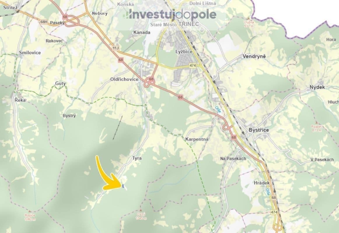 plot for sale, 16,673 m², Třinec, Moravskoslezský Region plot for sale, 16,673 m², Třinec, Moravskoslezský Region