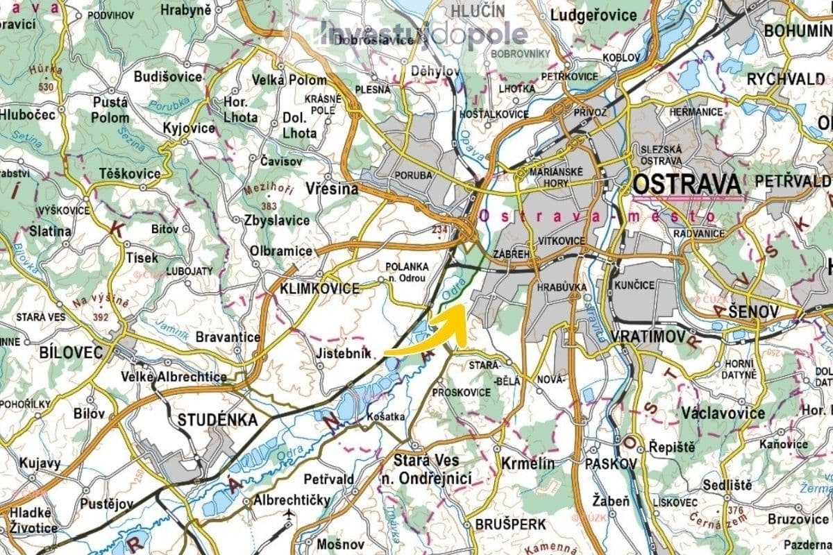 plot for sale, 1,192 m², Ostrava, Moravskoslezský Region plot for sale, 1,192 m², Ostrava, Moravskoslezský Region