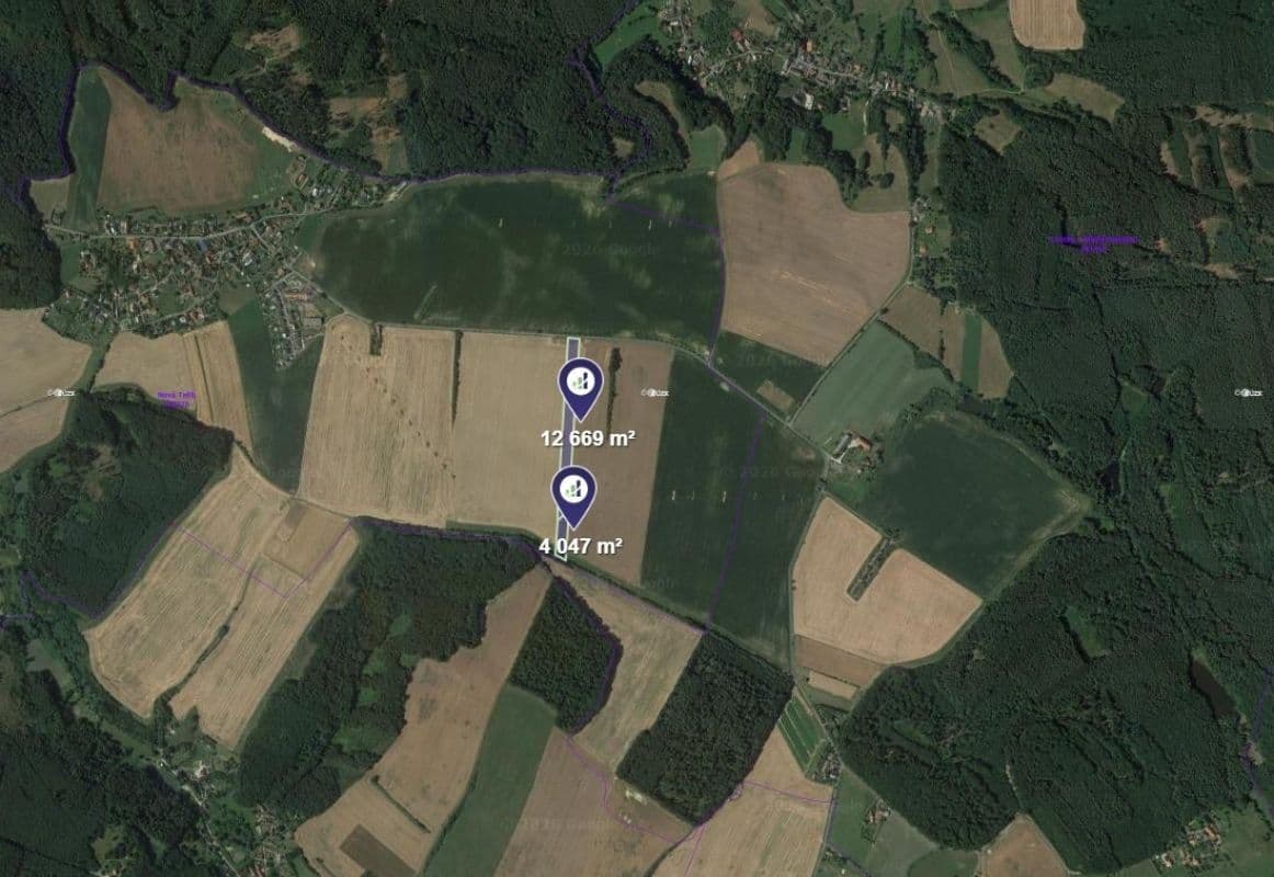 plot for sale, 16,716 m², Nová Telib, Středočeský Region plot for sale, 16,716 m², Nová Telib, Středočeský Region