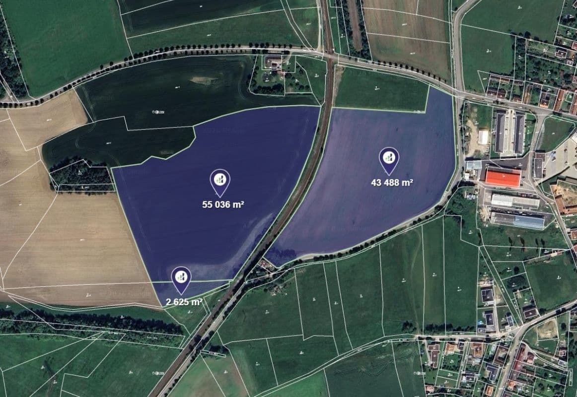 plot for sale, 16,858 m², Písek, Jihočeský Region plot for sale, 16,858 m², Písek, Jihočeský Region