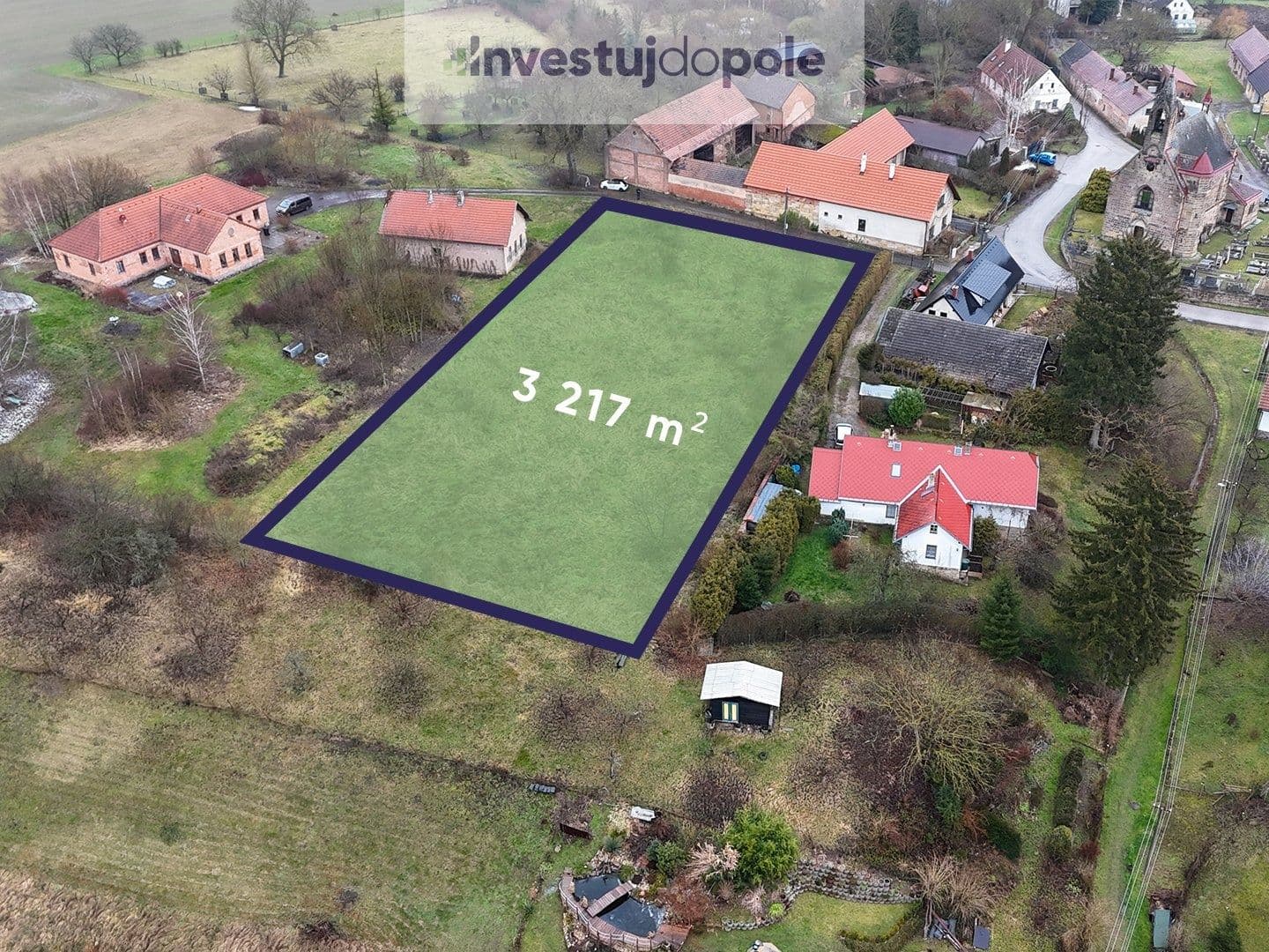 plot for sale, 3,217 m², Svatojanský Újezd, Královéhradecký Region plot for sale, 3,217 m², Svatojanský Újezd, Královéhradecký Region