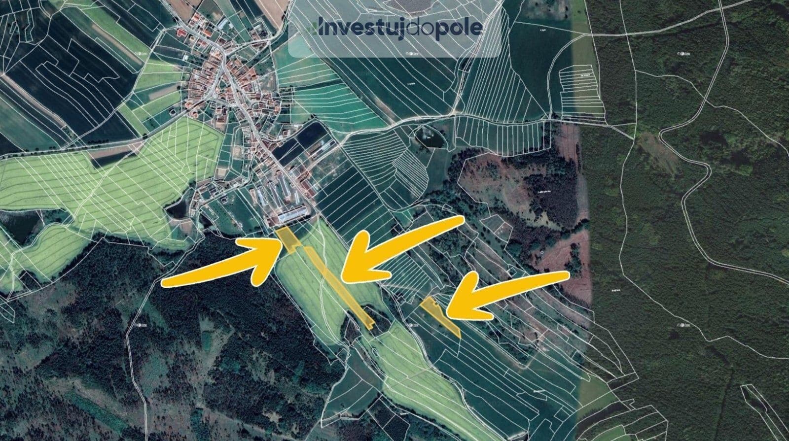 plot for sale, 11,824 m², Kadolec, Vysočina Region plot for sale, 11,824 m², Kadolec, Vysočina Region