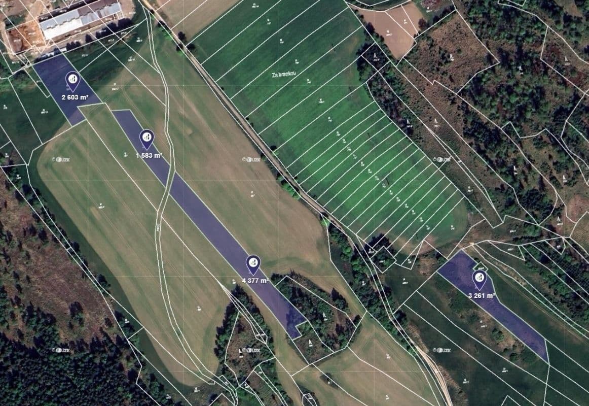 plot for sale, 11,824 m², Kadolec, Vysočina Region plot for sale, 11,824 m², Kadolec, Vysočina Region