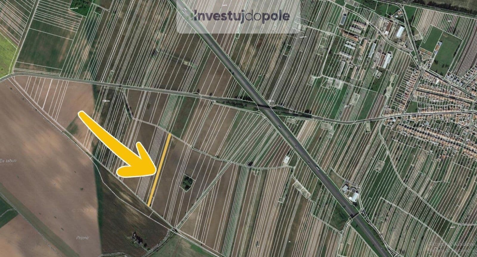 plot for sale, 2,446 m², Kostice, Jihomoravský Region plot for sale, 2,446 m², Kostice, Jihomoravský Region