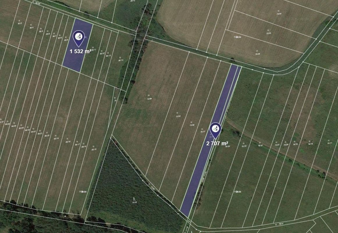 plot for sale, 2,973 m², Kladruby nad Labem, Pardubický Region plot for sale, 2,973 m², Kladruby nad Labem, Pardubický Region