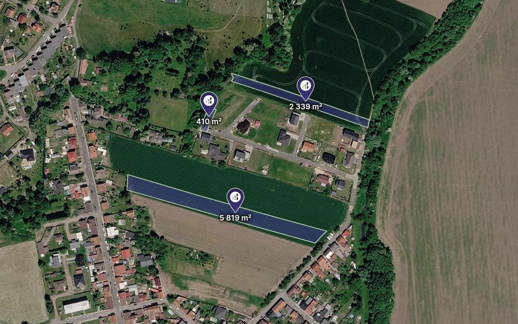 plot for sale, 1,645 m², Dobřichov, Středočeský Region plot for sale, 1,645 m², Dobřichov, Středočeský Region