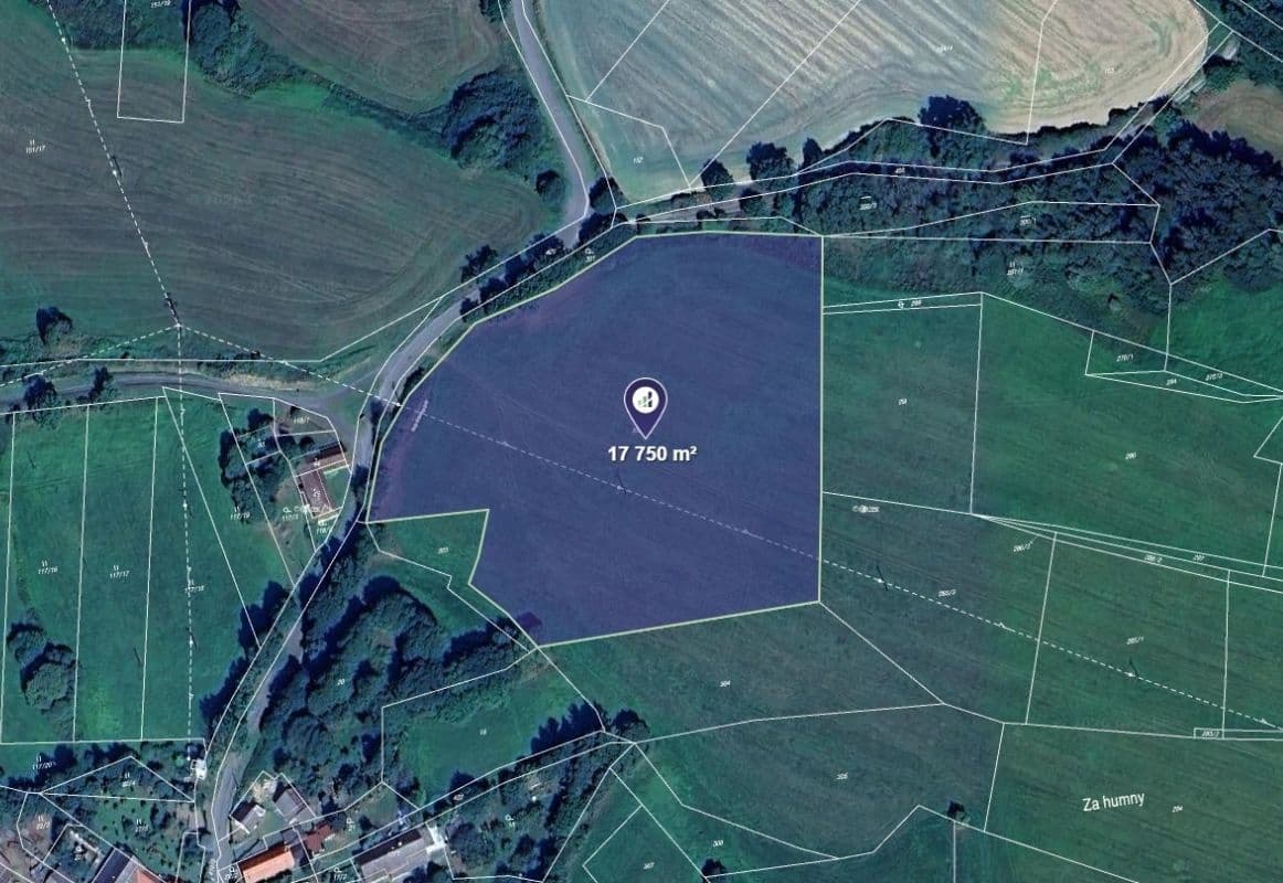plot for sale, 17,750 m², Životice, Plzeňský Region plot for sale, 17,750 m², Životice, Plzeňský Region
