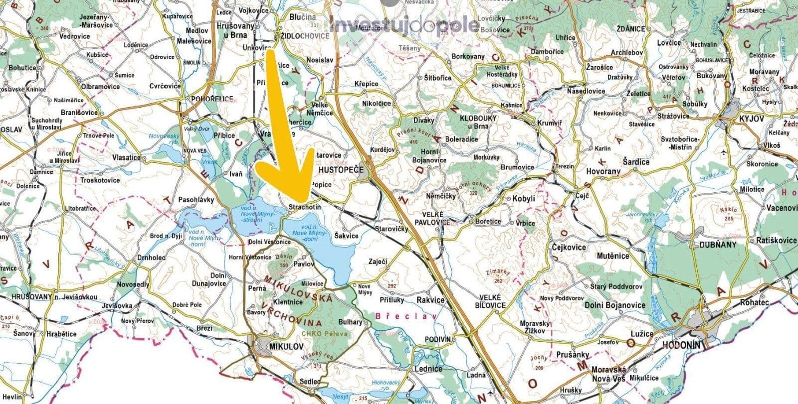 plot for sale, 4,997 m², Strachotín, Jihomoravský Region plot for sale, 4,997 m², Strachotín, Jihomoravský Region