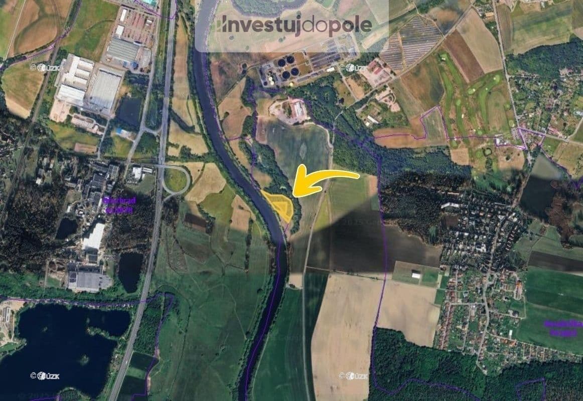 plot for sale, 3,473 m², Hradec Králové, Královéhradecký Region plot for sale, 3,473 m², Hradec Králové, Královéhradecký Region