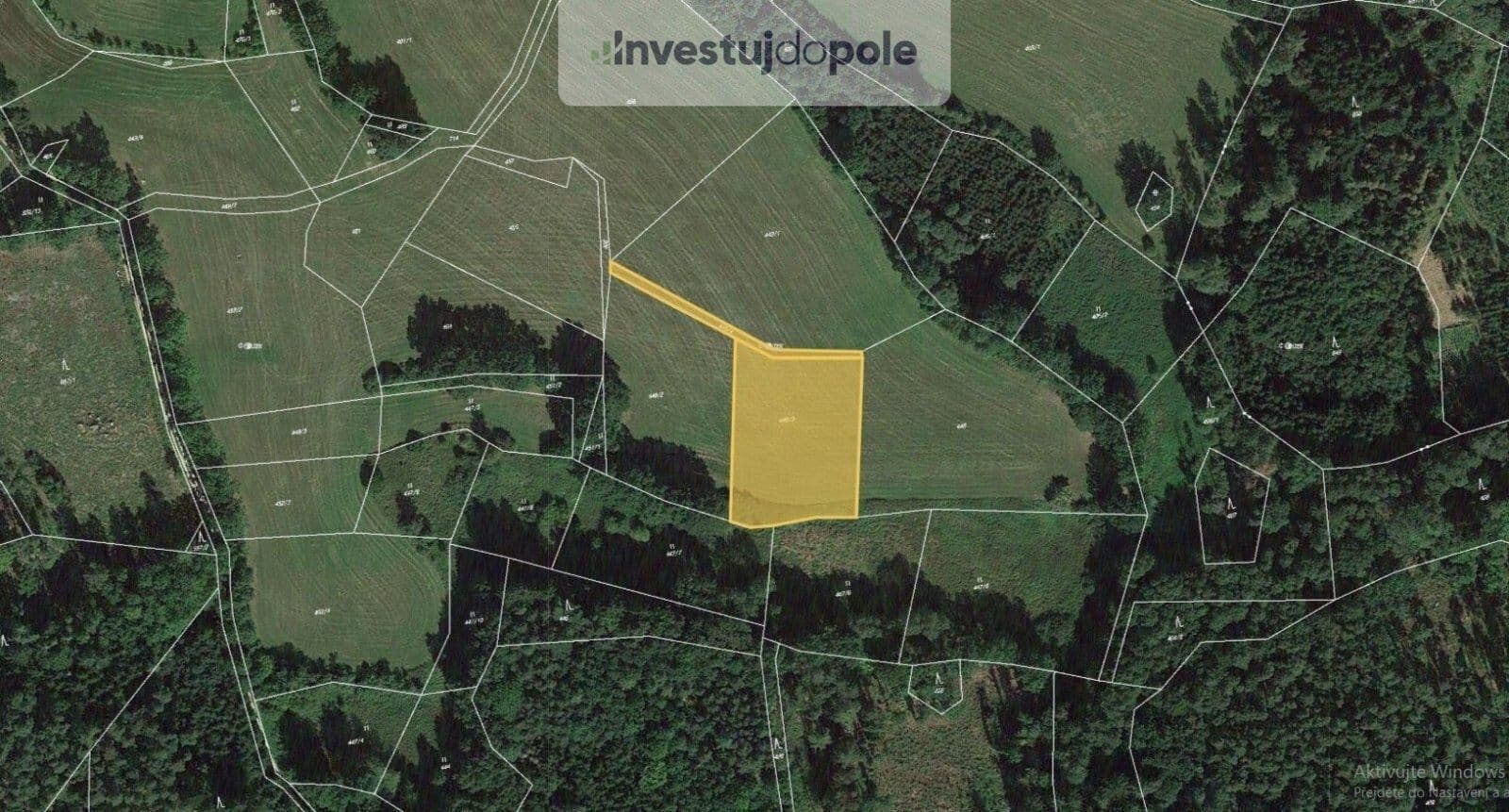 plot for sale, 3,138 m², Chanovice, Plzeňský Region plot for sale, 3,138 m², Chanovice, Plzeňský Region