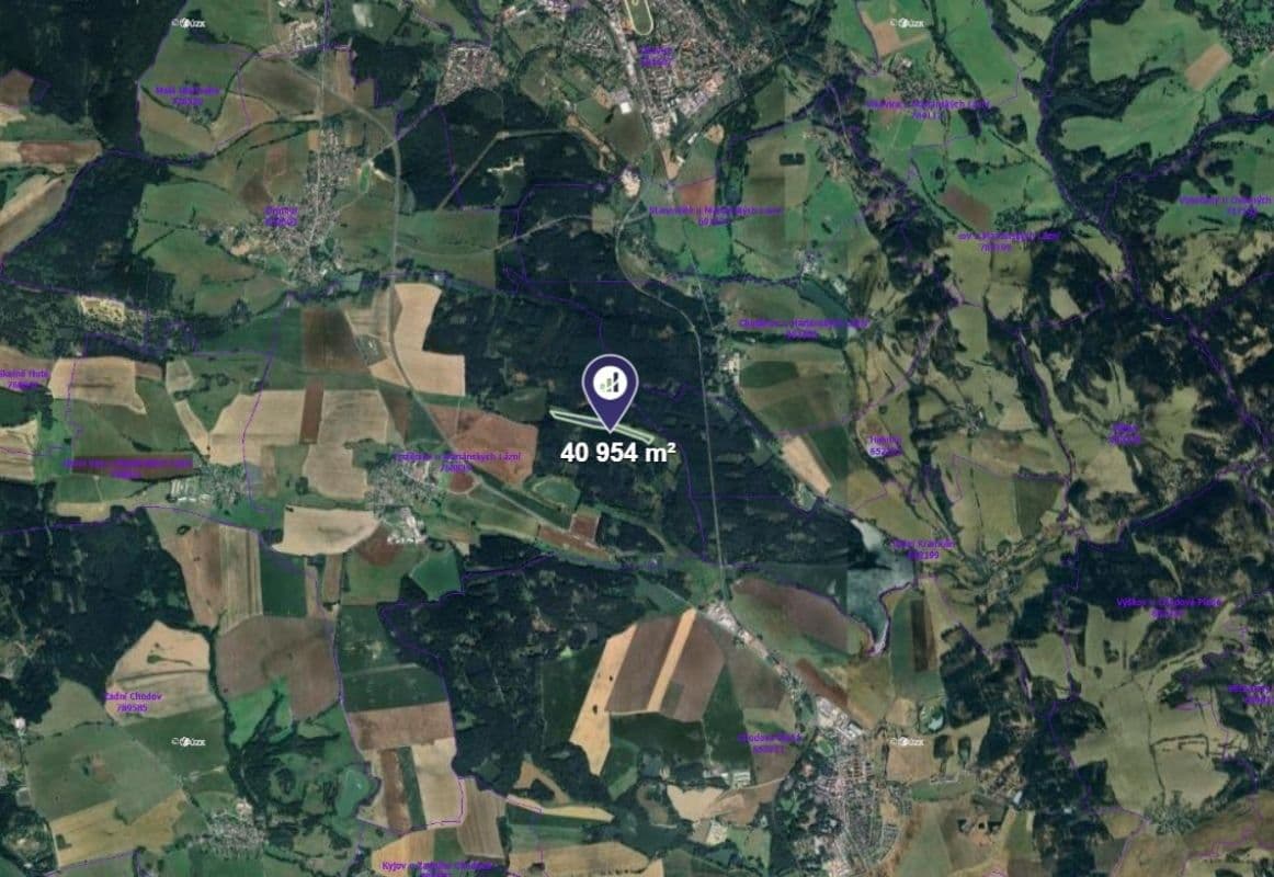 plot for sale, 40,954 m², Trstěnice, Karlovarský Region plot for sale, 40,954 m², Trstěnice, Karlovarský Region