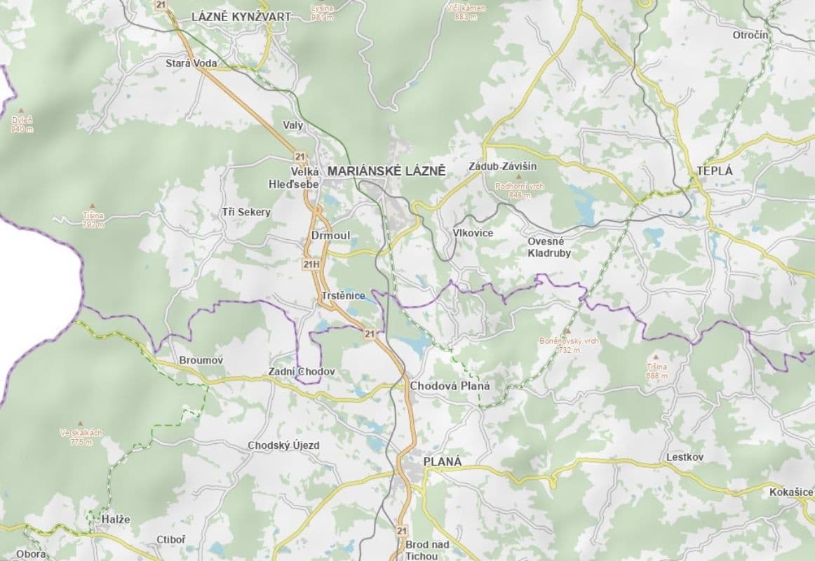 plot for sale, 40,954 m², Trstěnice, Karlovarský Region plot for sale, 40,954 m², Trstěnice, Karlovarský Region