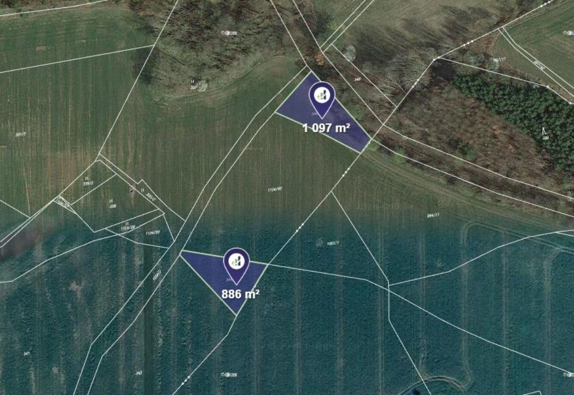 plot for sale, 4,263 m², Lešany, Středočeský Region plot for sale, 4,263 m², Lešany, Středočeský Region