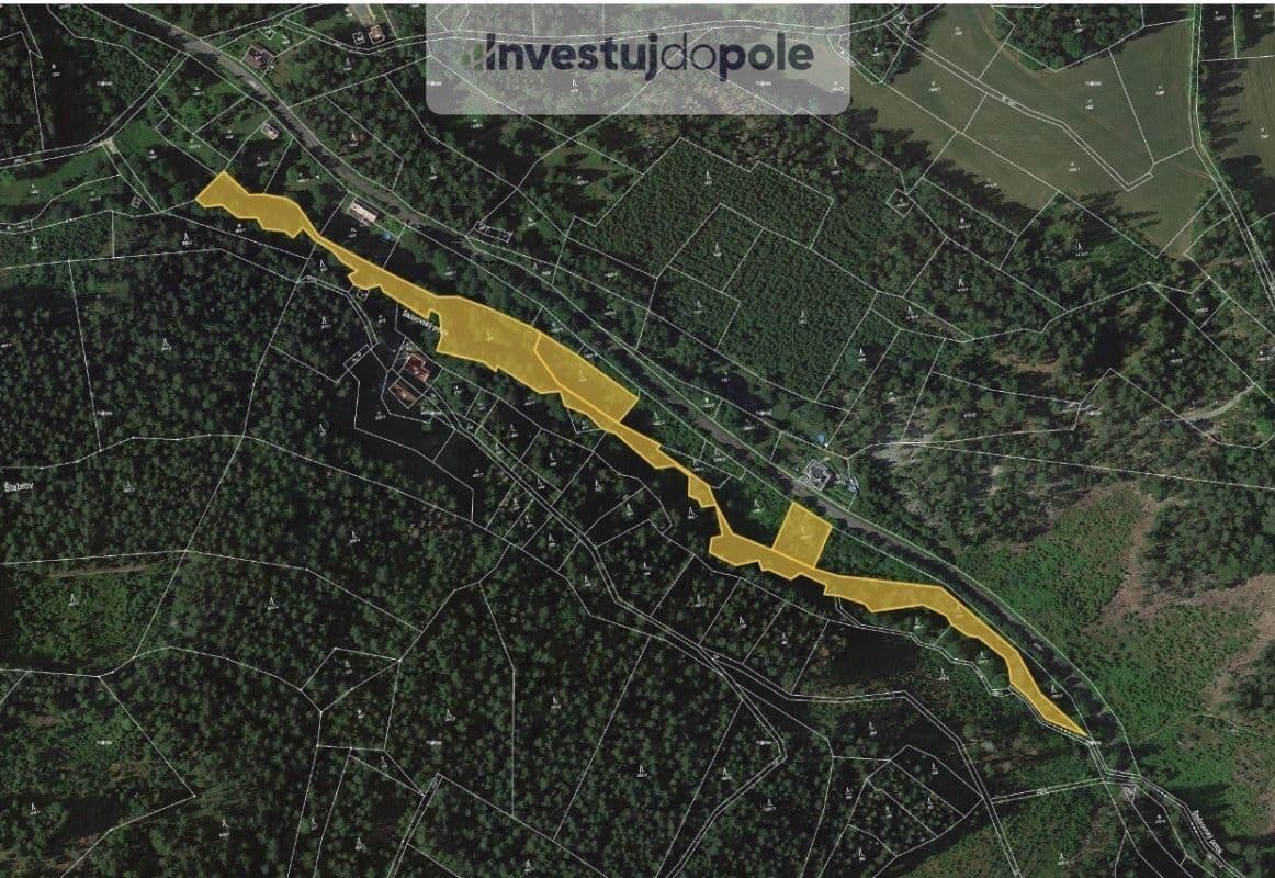 plot for sale, 5,684 m², Pěnčín, Liberecký Region plot for sale, 5,684 m², Pěnčín, Liberecký Region