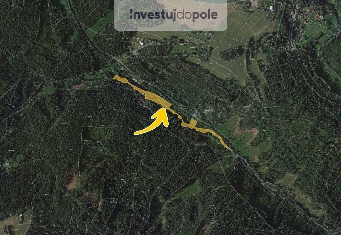 plot for sale, 5,684 m², Pěnčín, Liberecký Region plot for sale, 5,684 m², Pěnčín, Liberecký Region