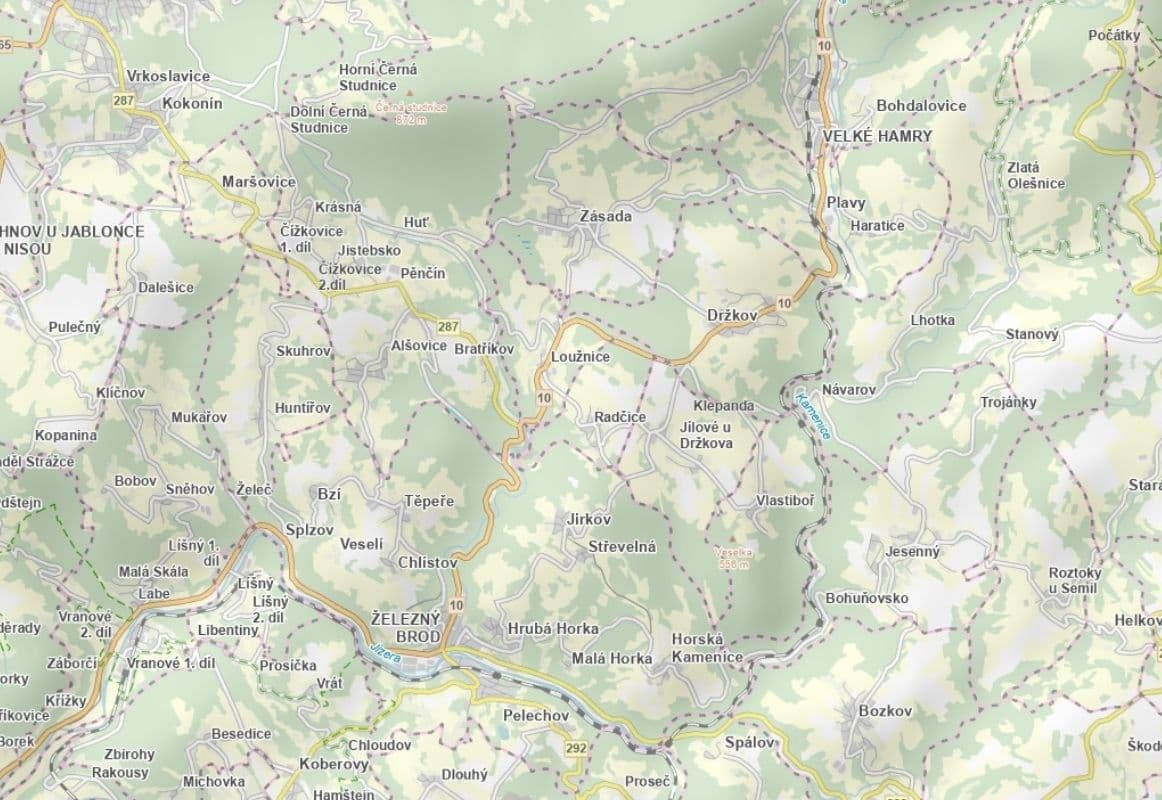 plot for sale, 5,685 m², Pěnčín, Liberecký Region plot for sale, 5,685 m², Pěnčín, Liberecký Region