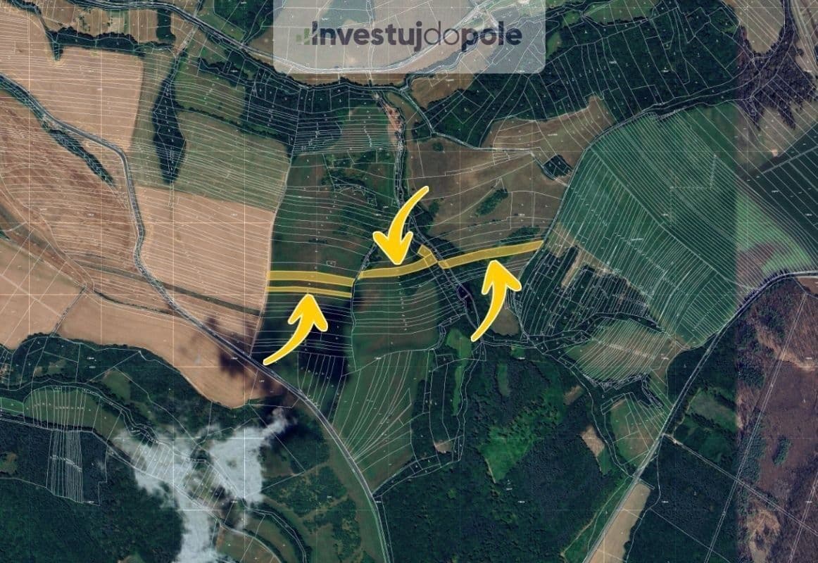 plot for sale, 4,782 m², Částkov, Zlínský Region plot for sale, 4,782 m², Částkov, Zlínský Region