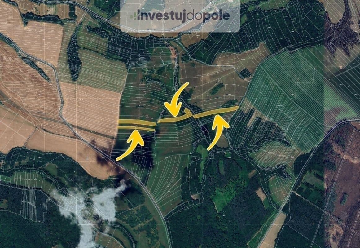 plot for sale, 4,783 m², Částkov, Zlínský Region plot for sale, 4,783 m², Částkov, Zlínský Region