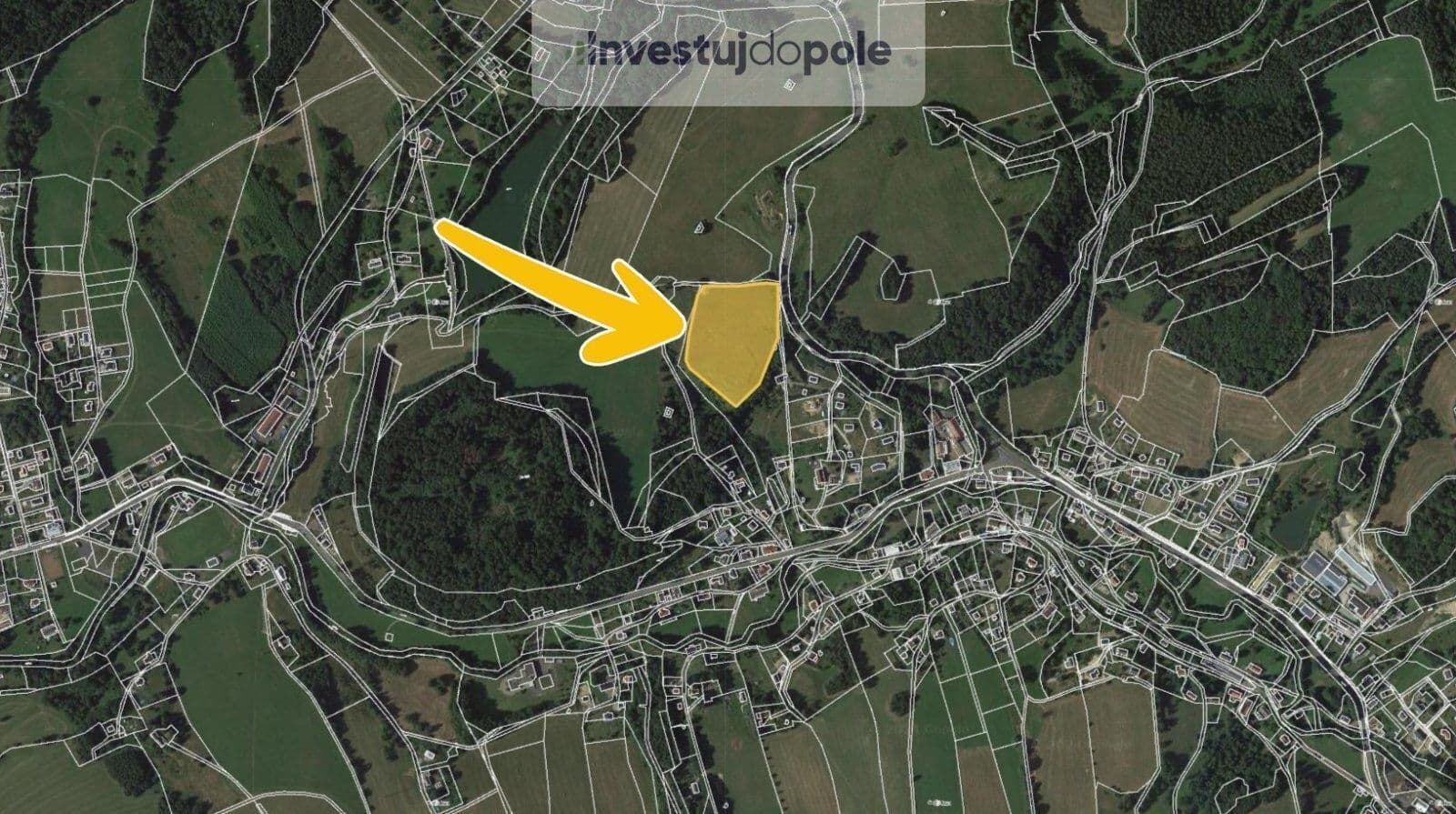 plot for sale, 20,300 m², Mníšek, Liberecký Region plot for sale, 20,300 m², Mníšek, Liberecký Region