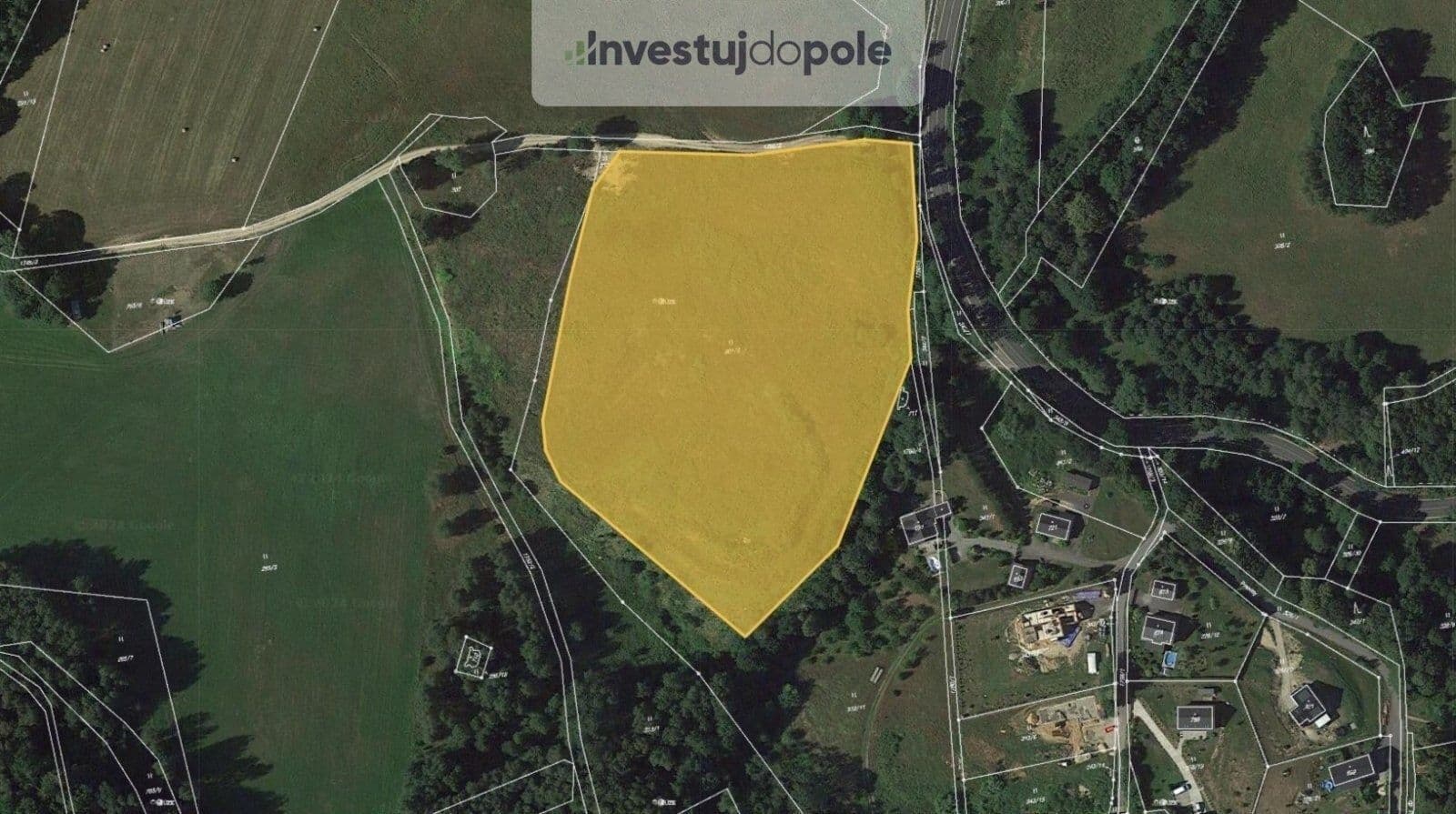 plot for sale, 20,300 m², Mníšek, Liberecký Region plot for sale, 20,300 m², Mníšek, Liberecký Region