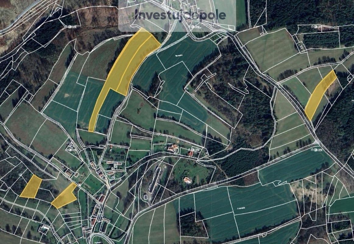 plot for sale, 34,224 m², Kaliště, Vysočina Region plot for sale, 34,224 m², Kaliště, Vysočina Region