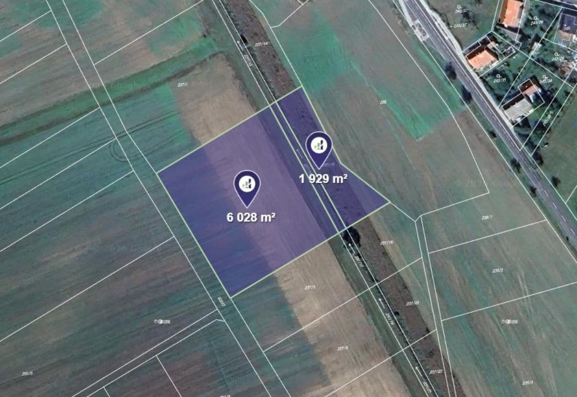 plot for sale, 1,825 m², Chrast, Pardubický Region plot for sale, 1,825 m², Chrast, Pardubický Region