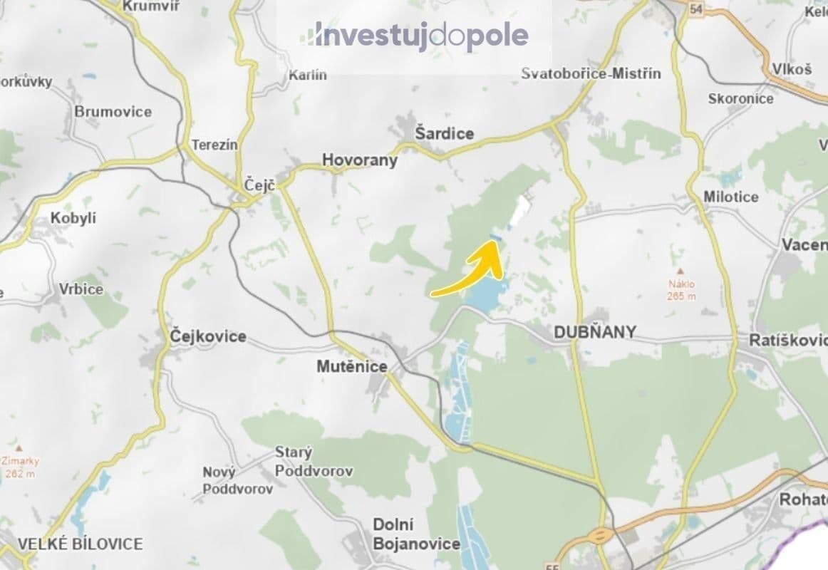 plot for sale, 21,655 m², Hovorany, Jihomoravský Region plot for sale, 21,655 m², Hovorany, Jihomoravský Region