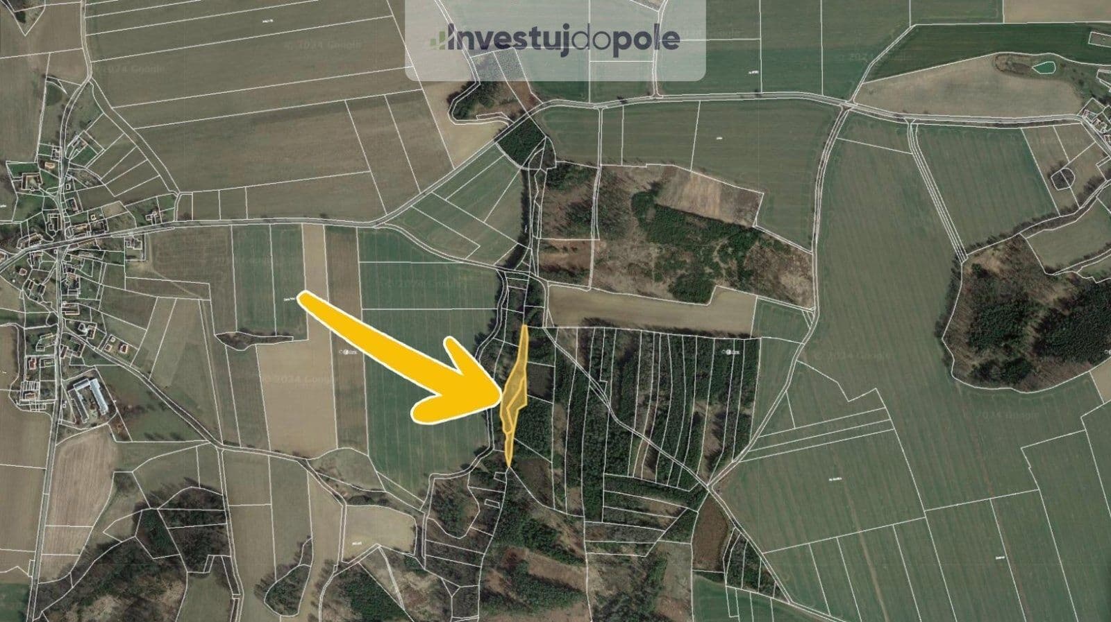 plot for sale, 6,561 m², Hlasivo, Jihočeský Region plot for sale, 6,561 m², Hlasivo, Jihočeský Region