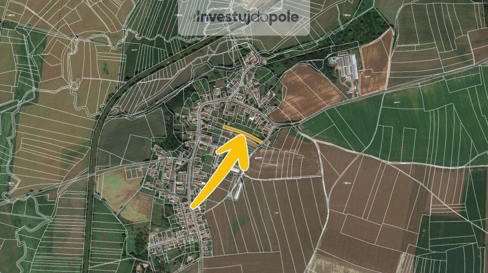 plot for sale, 1,205 m², Mlékosrby, Královéhradecký Region plot for sale, 1,205 m², Mlékosrby, Královéhradecký Region