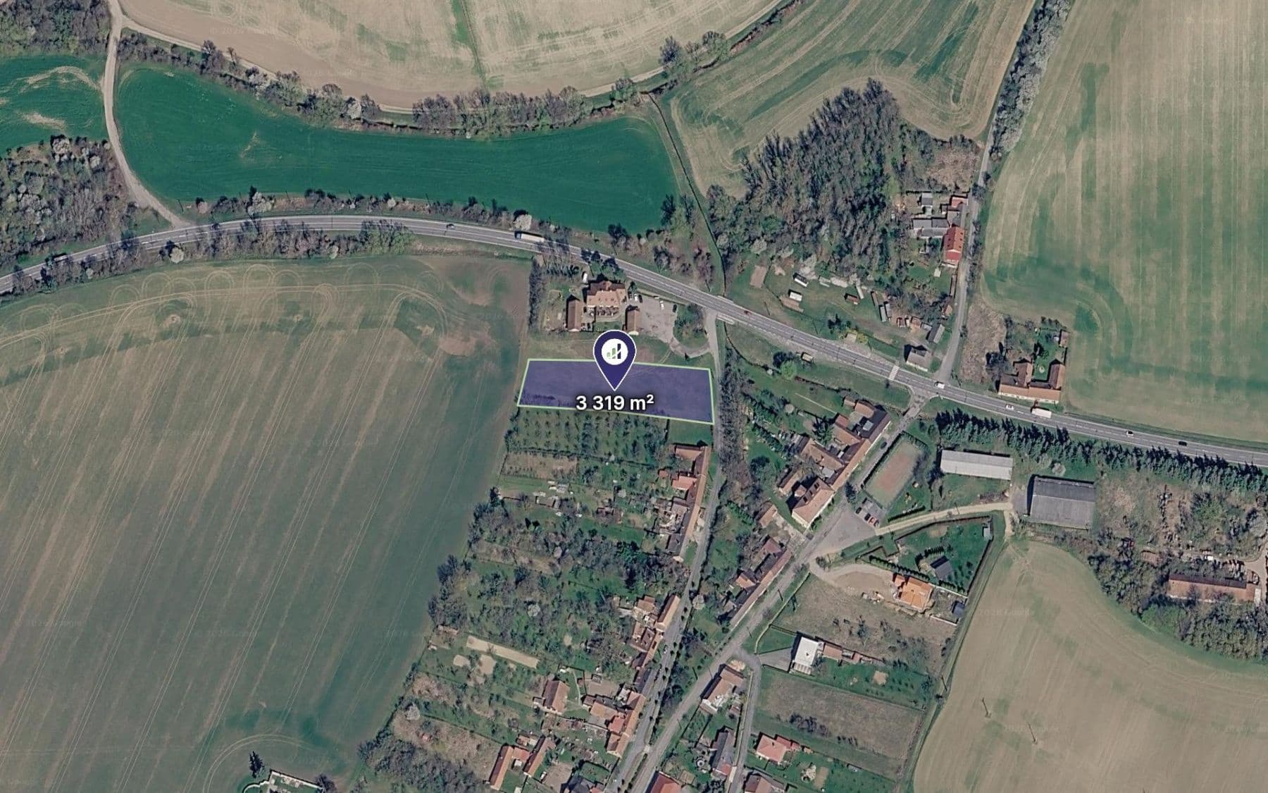 plot for sale, 3,319 m², Kožušice, Jihomoravský Region plot for sale, 3,319 m², Kožušice, Jihomoravský Region