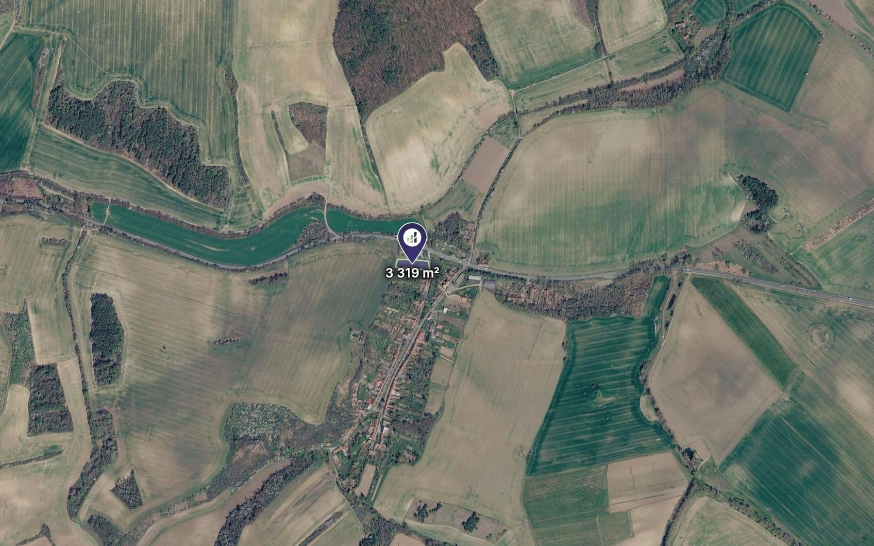 plot for sale, 3,319 m², Kožušice, Jihomoravský Region plot for sale, 3,319 m², Kožušice, Jihomoravský Region