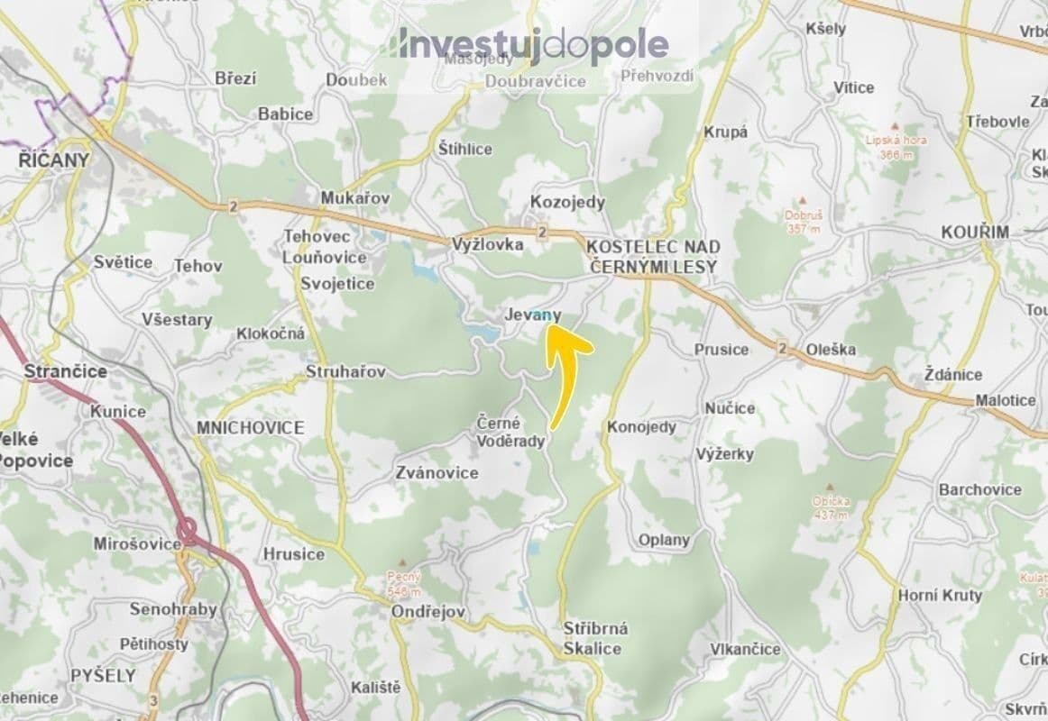 plot for sale, 1,340 m², Jevany, Středočeský Region plot for sale, 1,340 m², Jevany, Středočeský Region