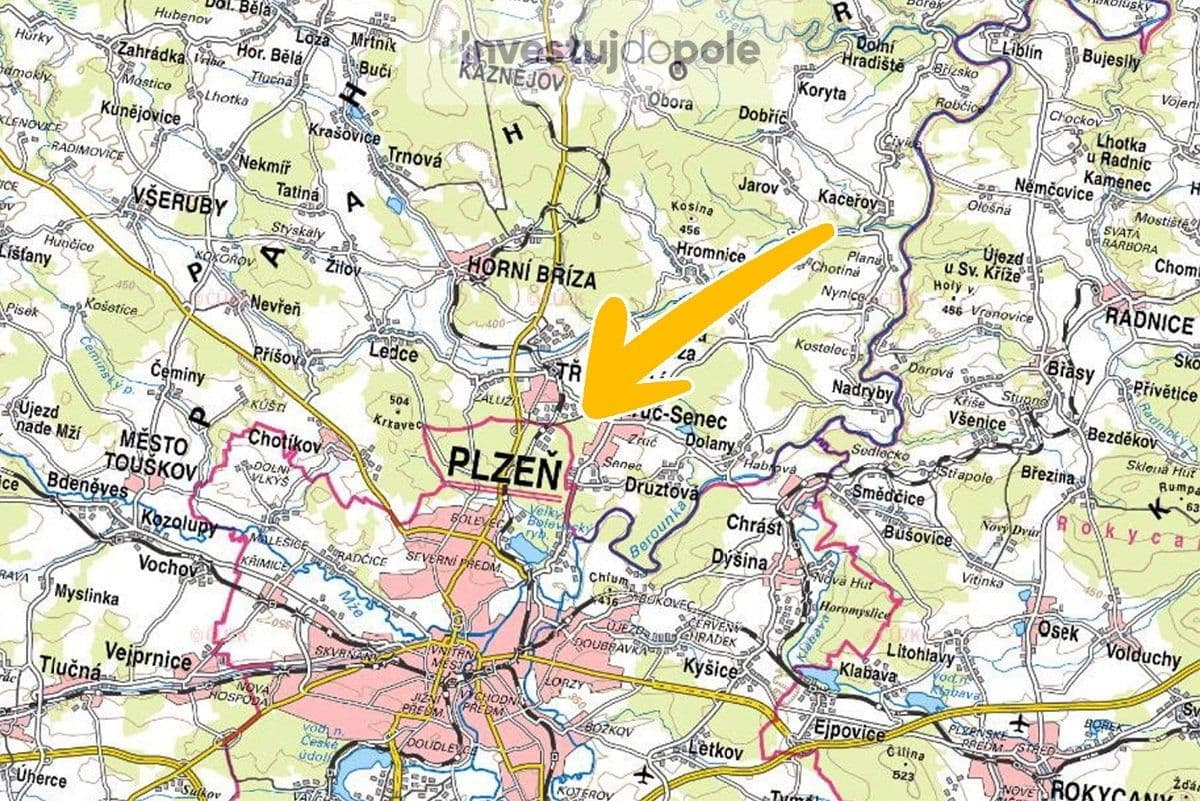plot for sale, 7,281 m², Třemošná, Plzeňský Region plot for sale, 7,281 m², Třemošná, Plzeňský Region
